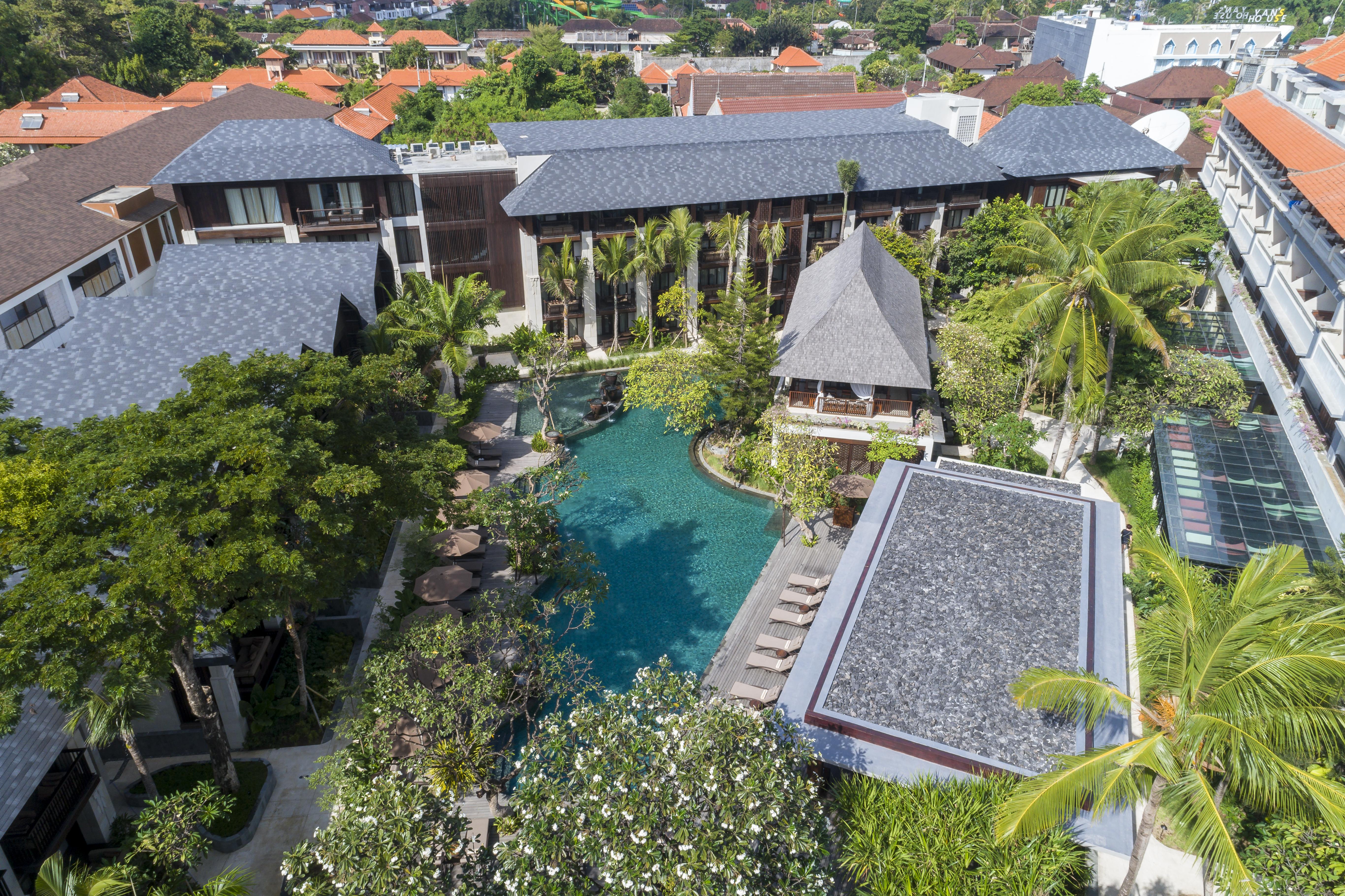 Ramayana Suites And Resort Kuta  Exterior photo Aerial view of the hotel